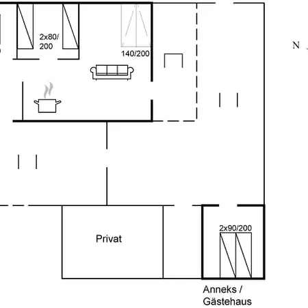 Andine - 250m From The Sea By Interhome Holiday home Nyborg